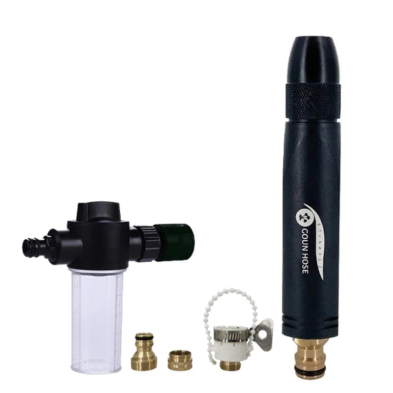 Garden Watering Gun High Pressure Cleaning Car Washer Garden Watering Hose Nozzle Foam Water Gun Irrigation Cleaning Tool