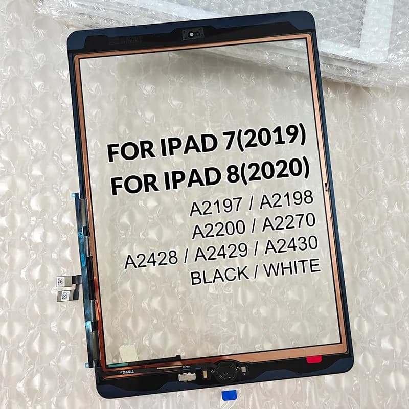 Sostituzione originale del display touchscreen A2197 A2198 A2200 A2270 A2428 A2429 A2430 Per iPad 7 8 2019 2020 10.2 touch screen