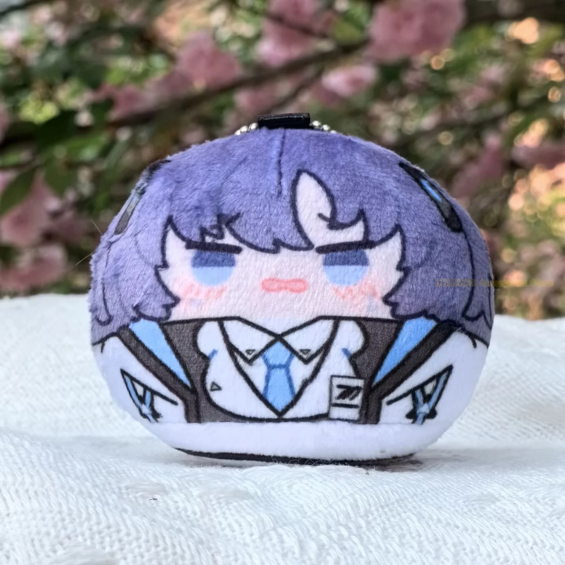 Anime Blue Archive Tsukatsuki RioUshio Noa Hayase Yuuka 10CM Plush Dango Pendant Backpack Keychain Plushie Gift