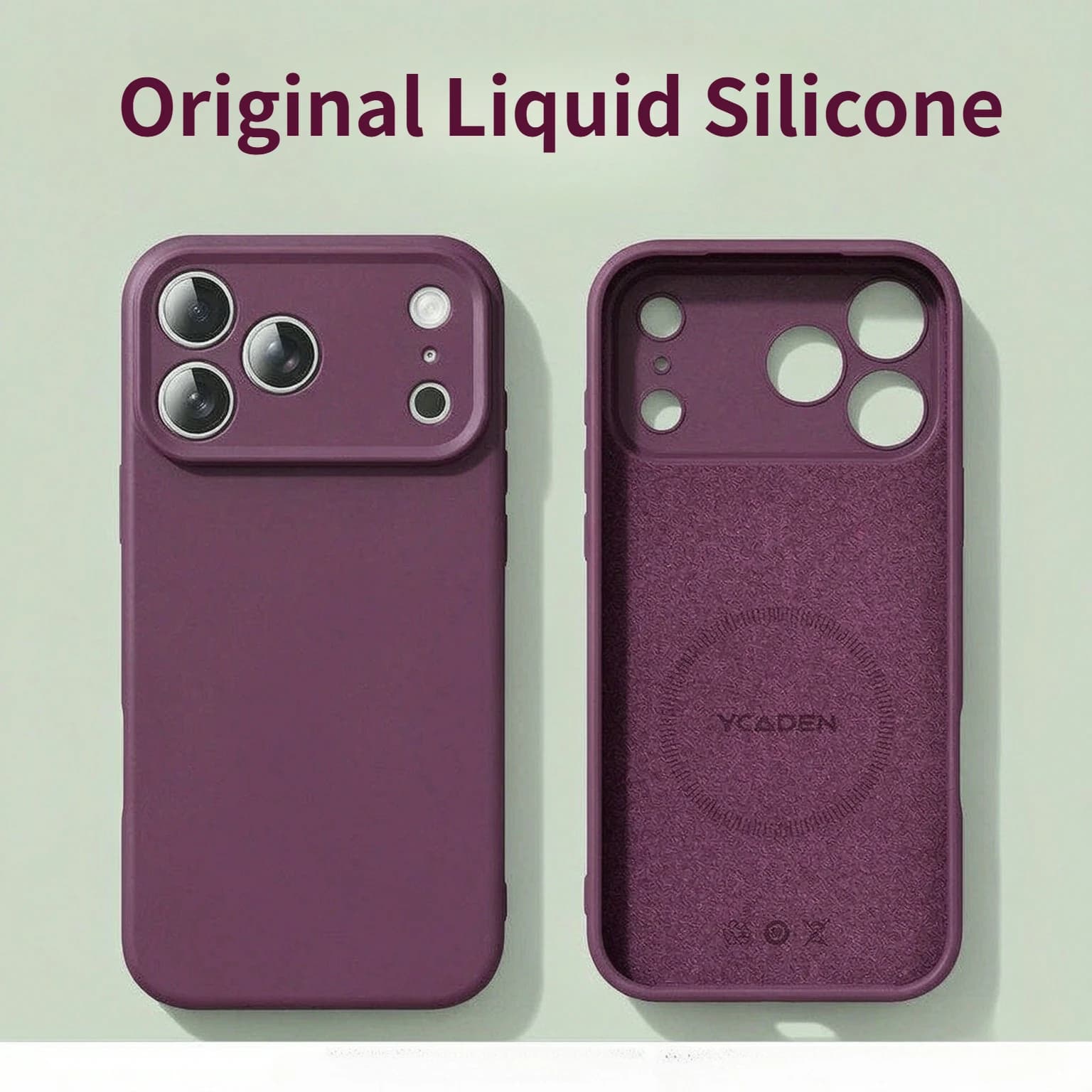 Fashion Macaron Color Skin Feel Original Liquid Silicone Case For iPhone 18 Pro 15 16 17 Pro for Magsafe Anti-drop Protect Cover