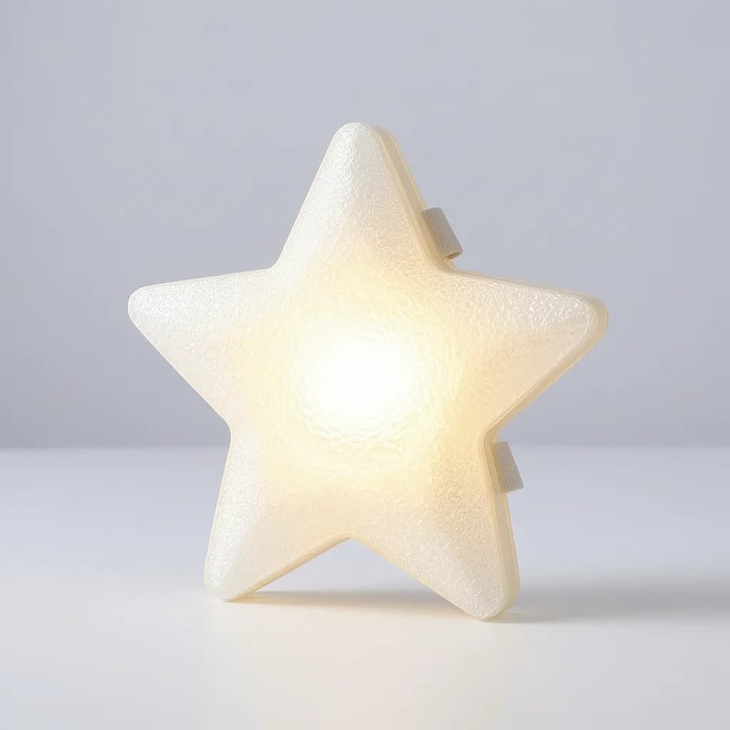 LED Handheld Dance Prop Star Night Light Performance with Anti Slip Band for Stage Party Show Festival Glow