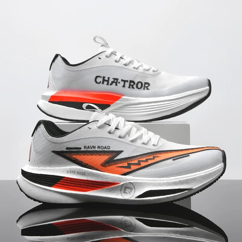 Marathon Men Running Shoes Carbon Board Speciality Sports Breathable Lightweight Women's Comfortable Athletic Antiskid Sneakers