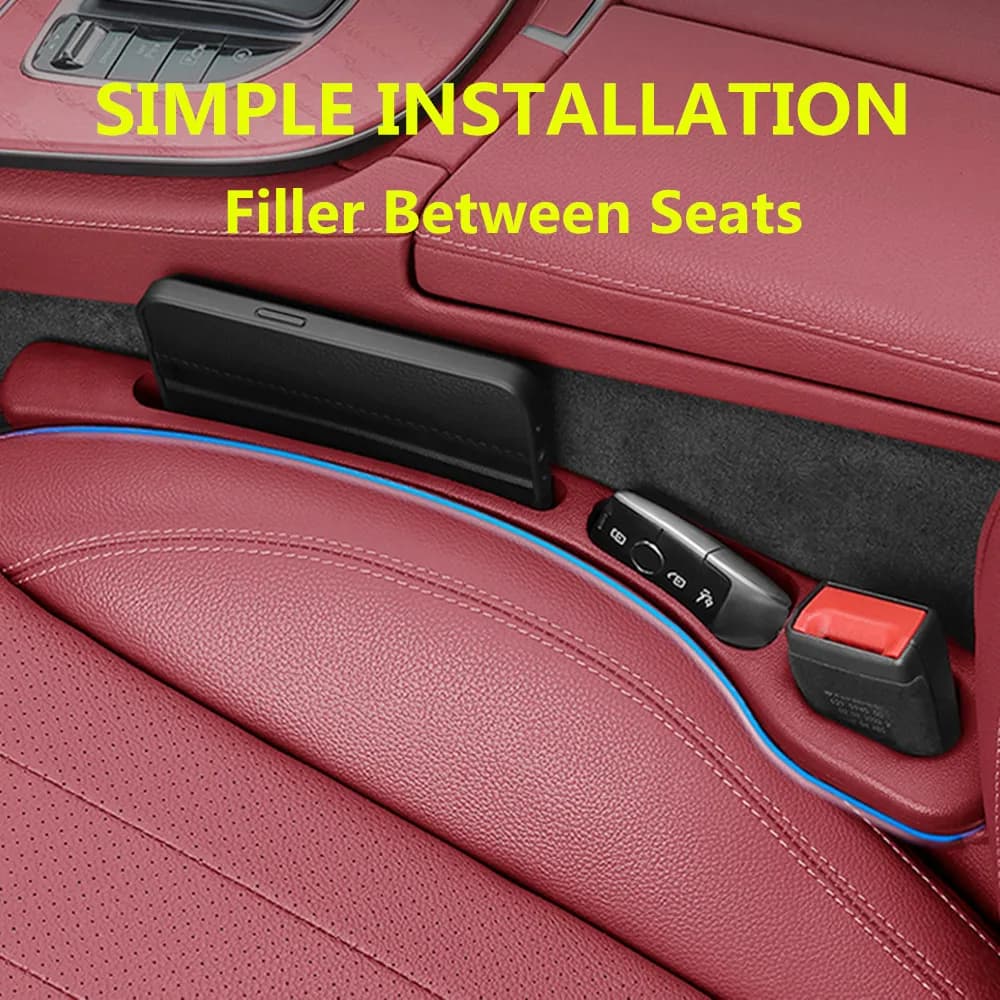 2 pcs universal filling for car seat between seats, console organizer, slot bag, interior decoration, car accessories
