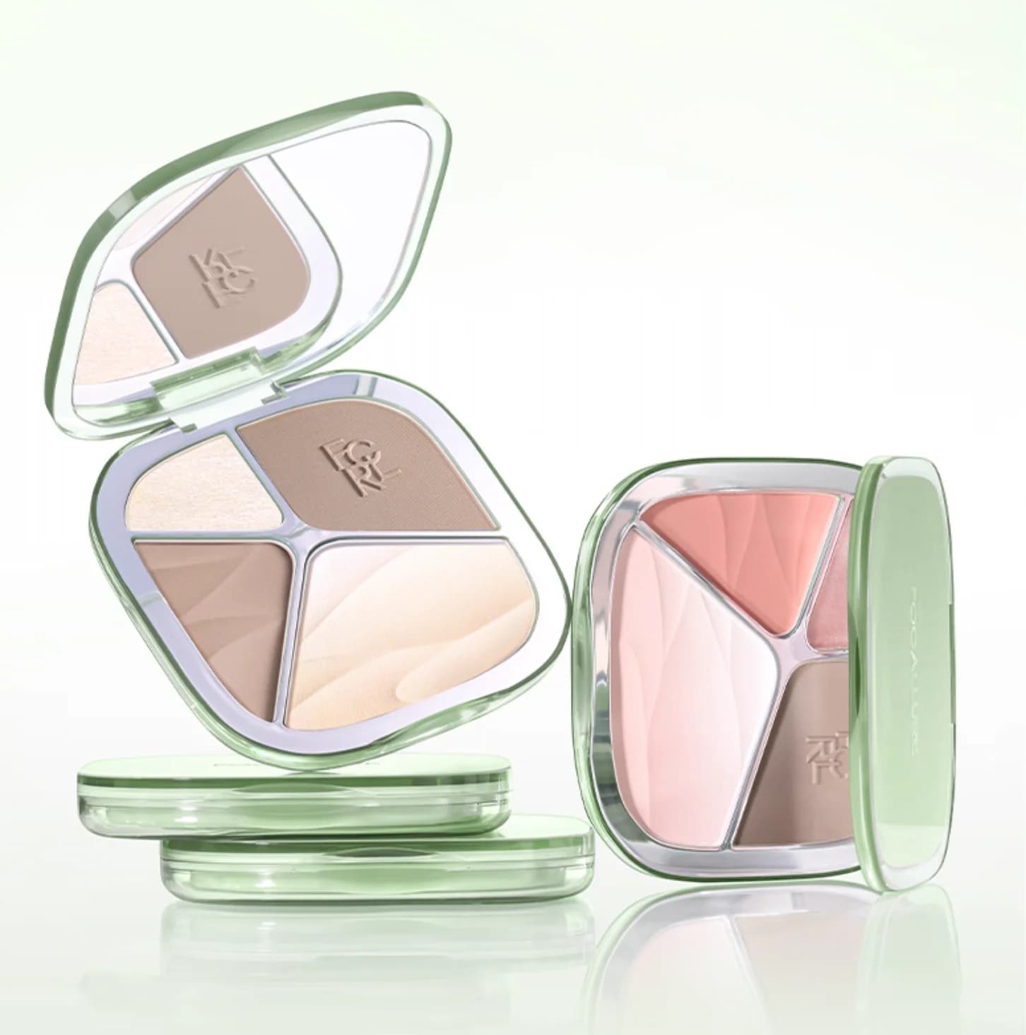 FOCALLURE Lightweight and shadowy fad palette Cloudy Valley Matte Shimmer Cosmetic contour for face makeup