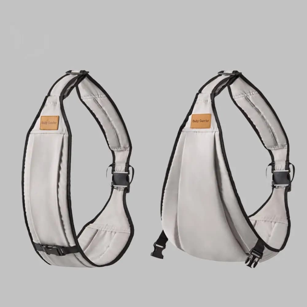 Marsupio Ergonomico per Neonati e Bambini, Traspirante, Portatile, con Tracolla Regolabile, per Liberare le Mani