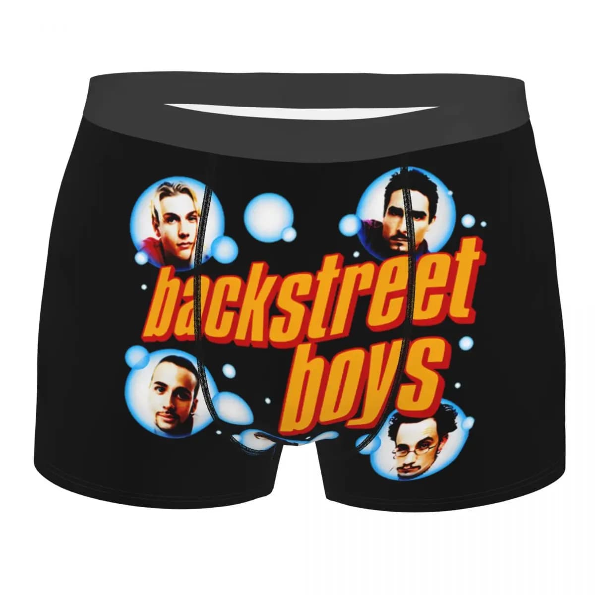 Boxer da uomo elasticizzati personalizzati Backstreets Pop Music Boys