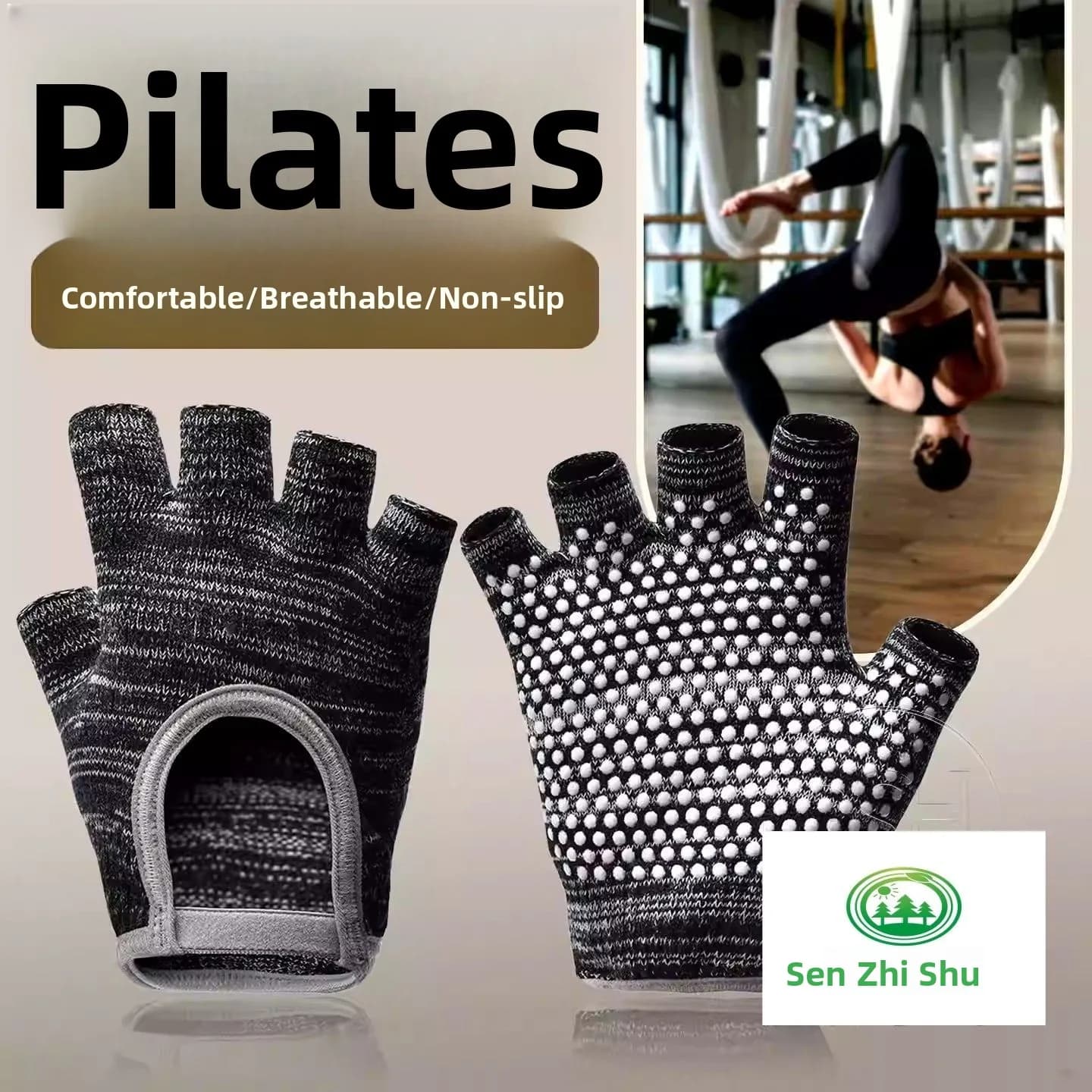 Women's Anti-Slip Gloves, Die Protection, Gym Equipment for Training and Muscle Enhancement
