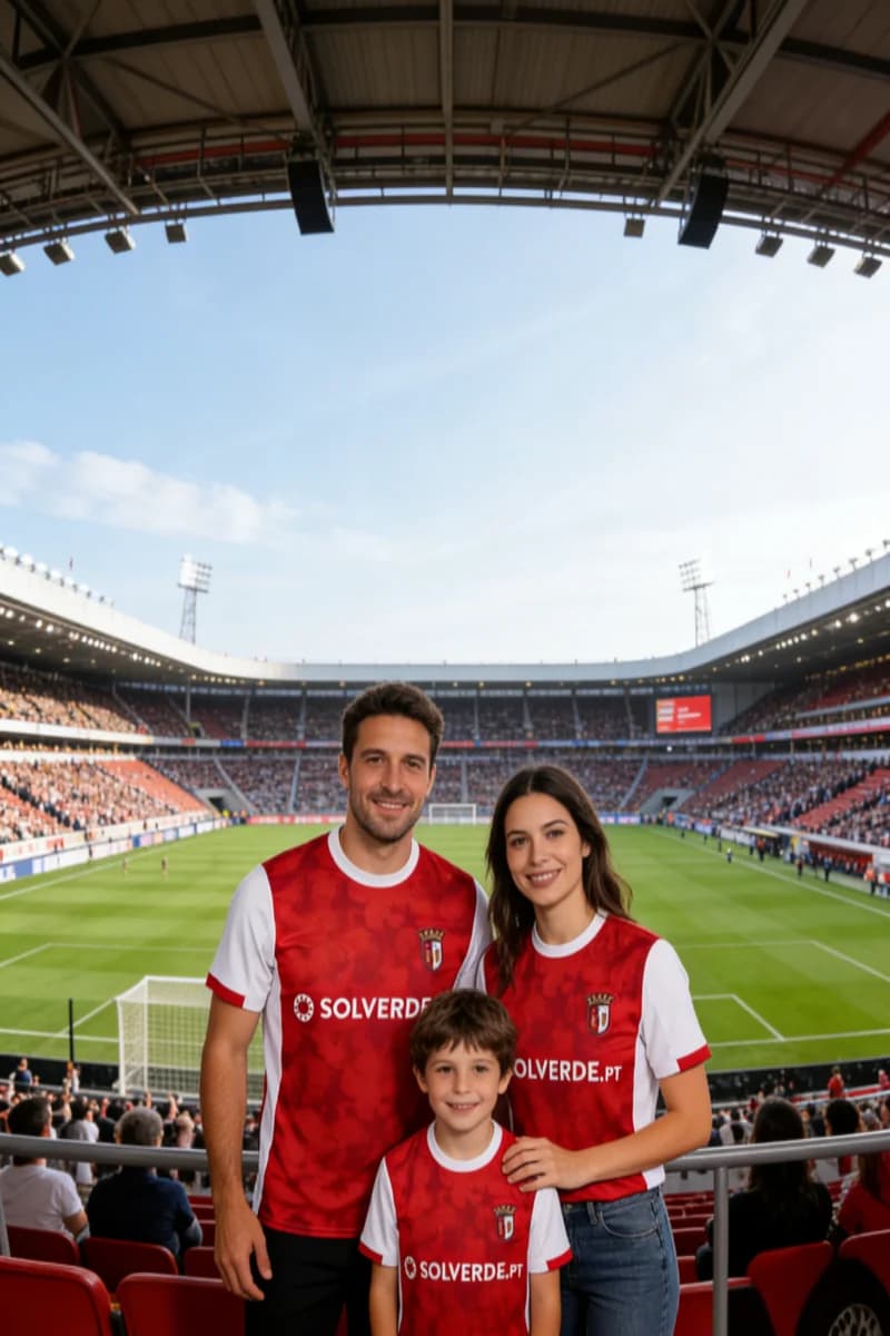 Braga Sports Season Home Fans Abbigliamento sportivo estivo a maniche corte per uomo e donna, casual, traspirante, ad asciugatura rapida, per surf in spiaggia