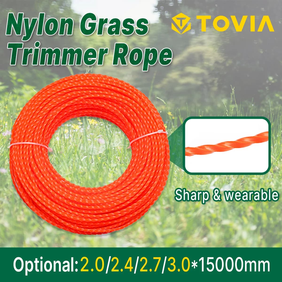 High-strength grass cover, different specifications, suitable for all types of weeds, garden tools accessories.
