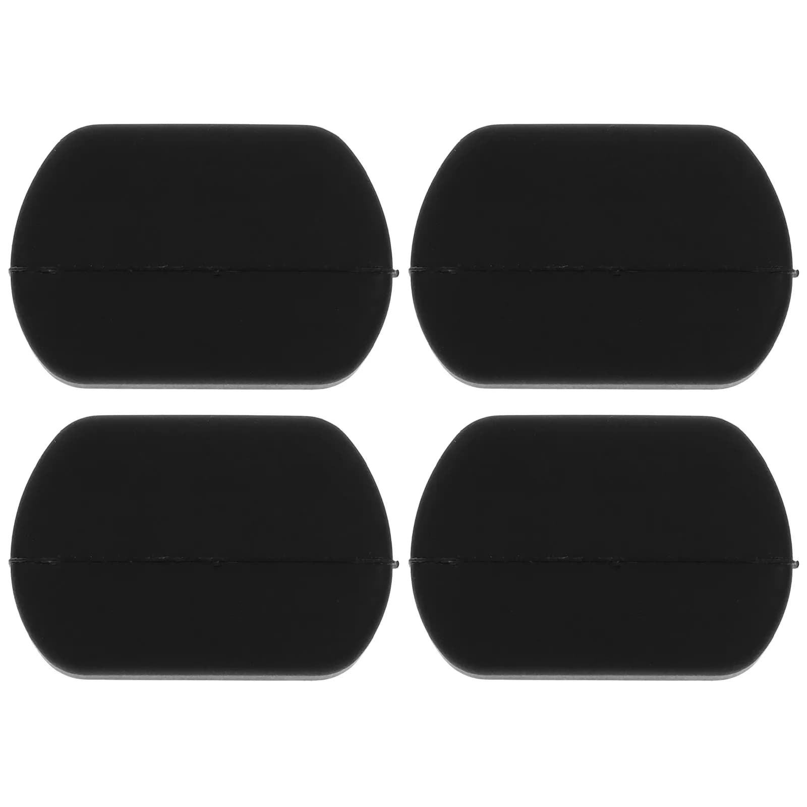 4Pcs Air Fryer Bumpers ABS Tray Feet Protectors Prevent Damage Improve Durability Reduce Cleaning Effort Compatible with Most