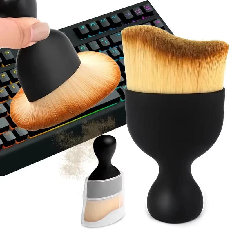1/2/3/4/5pcs Spazzola per la pulizia della tastiera Kit di pulizia antistatico Uscita aria per auto Strumento di lavaggio per PC Laptop Auricolari Stampante Detergenti