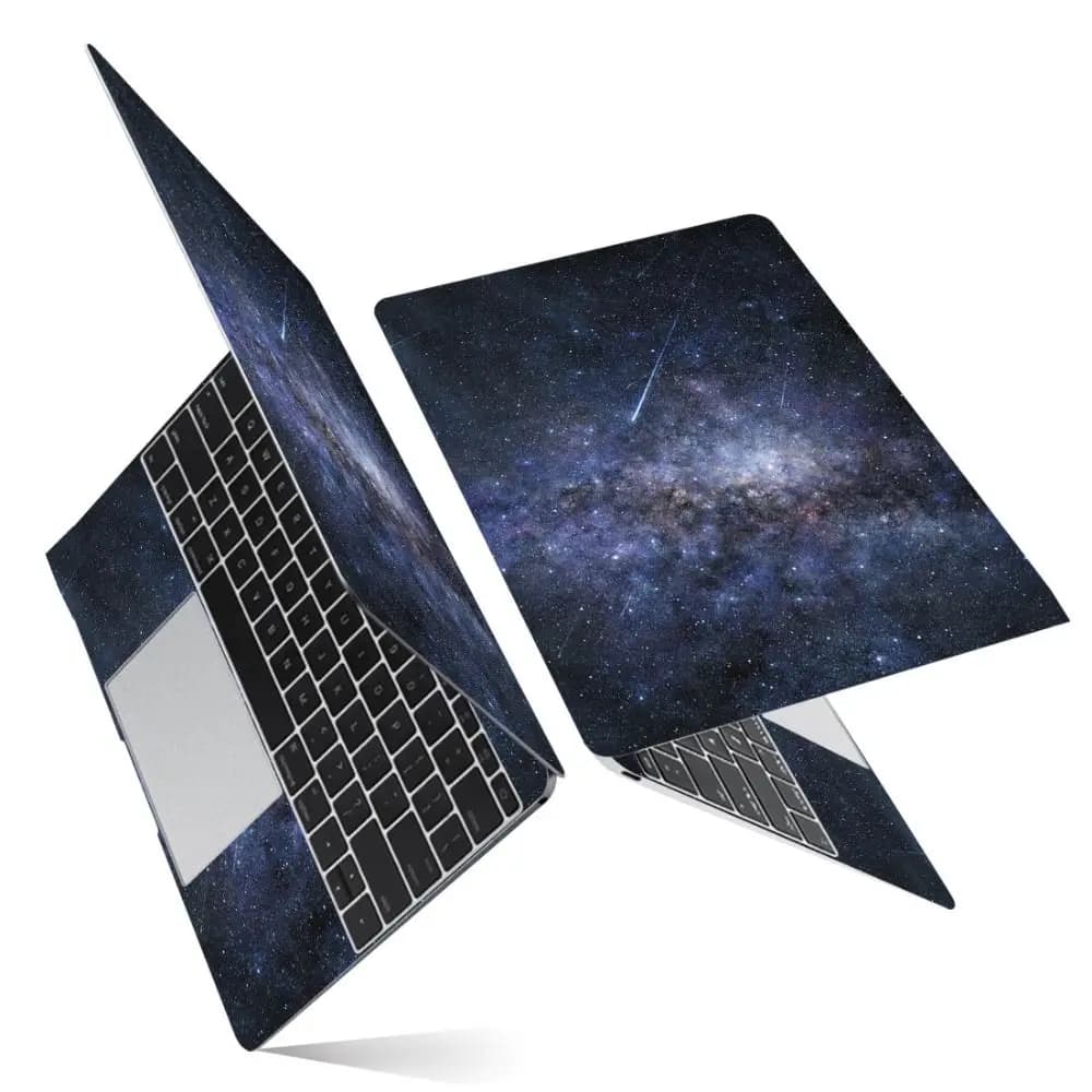 Adesivi per laptop da 15 pollici fai-da-te Skin A + C Cover per computer portatile antigraffio laterale per MacBook /HP / Dell / Lenovo / Acer