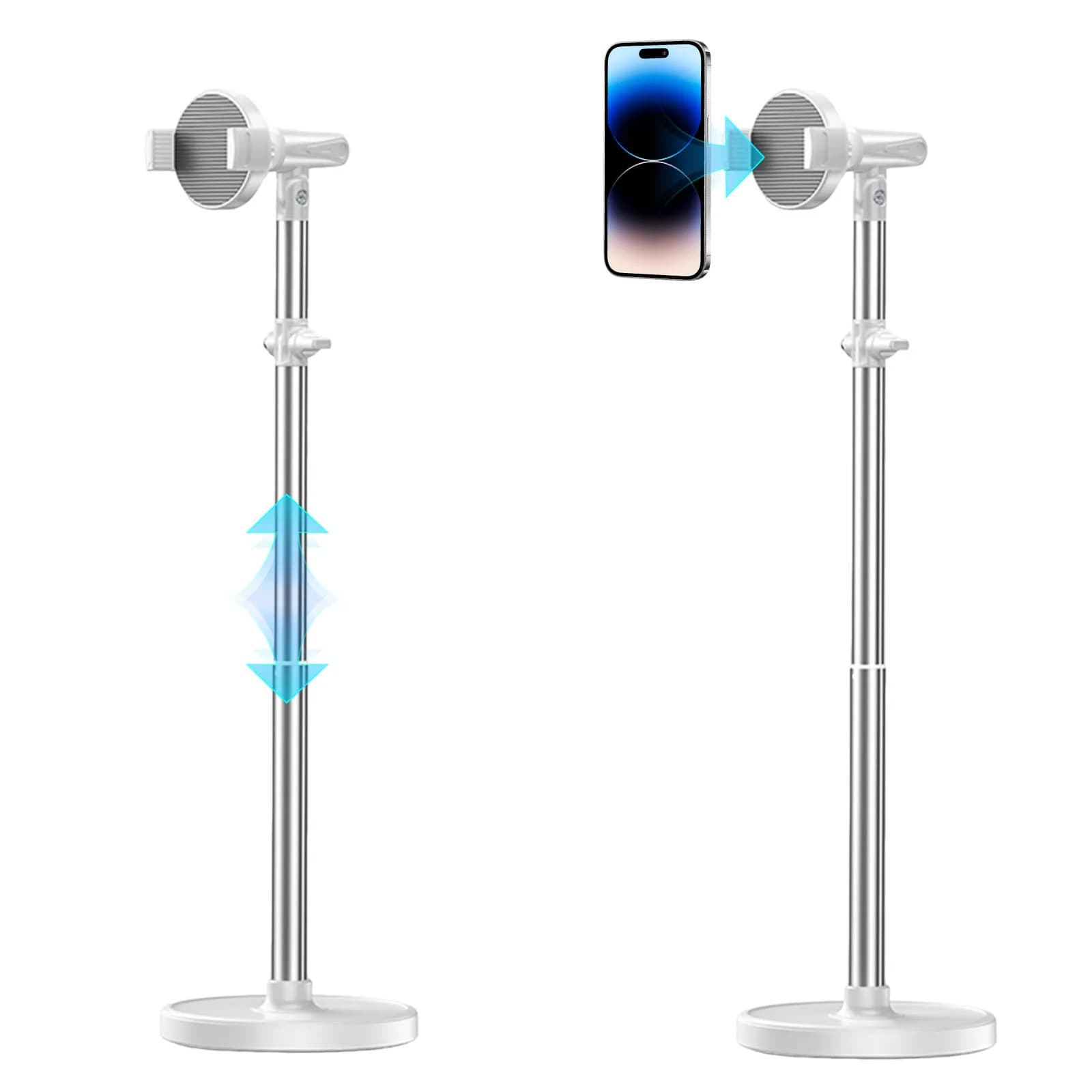 360 degree swivel retractable table support Swivel mobile phone support for iPhone Samsung and all smartphones