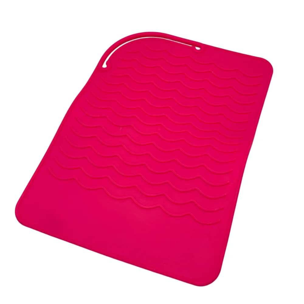 Silicone Mat Heat Resistant 22*16*0.2cm, Travel Laptop, Thermal Instrument Protection such as Iron Hair Clips and Hair Plate