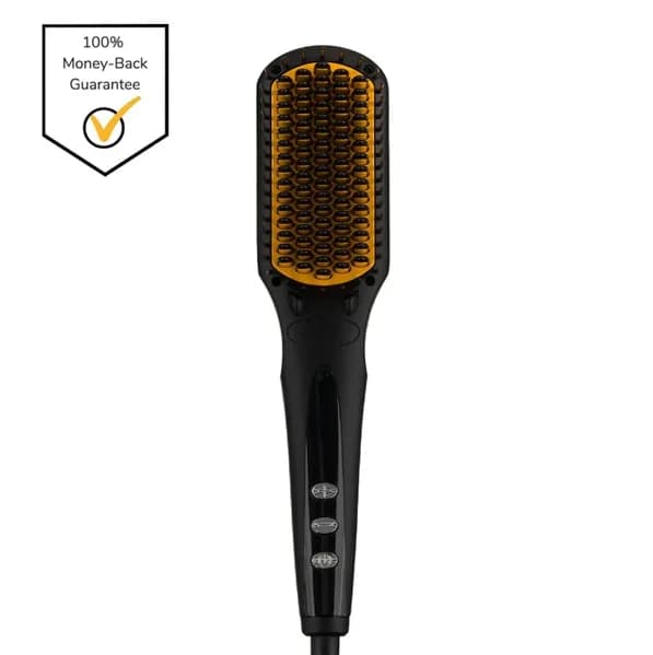 Professional Hair Smooth Brush, Negative Ion Electric Comb, Straight Brush for Men