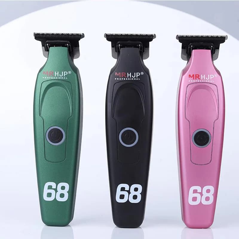 D10 New HJP Professional Men's Barbie Hair Cutters Engraving Angle Pushing DLC Coating 0 High Speed Blade Low Noise