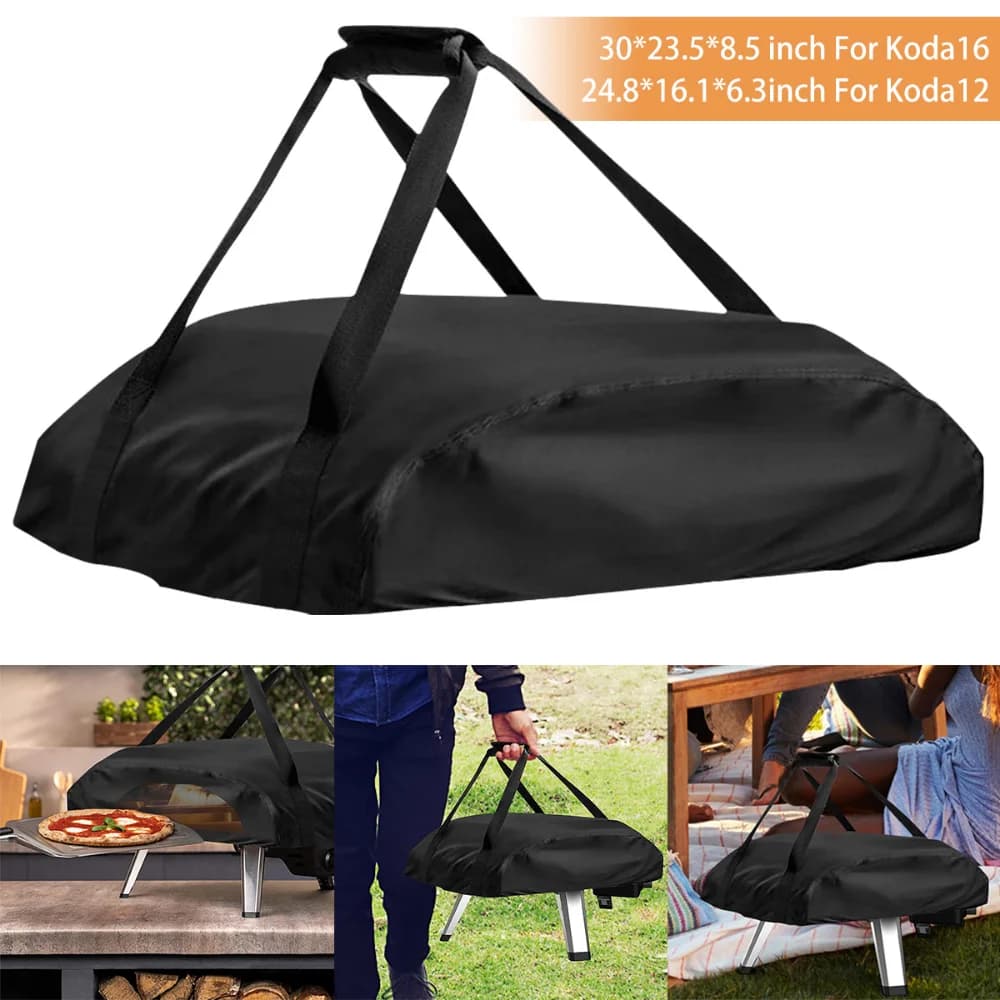 Copertura per forno per pizza portatile 420D Oxford per Ooni Koda 12 16 Coperture antipolvere per forno per pizza impermeabile Accessori per barbecue