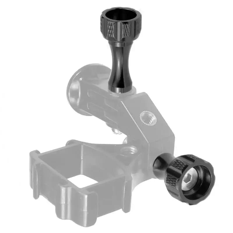 Set di 3 Viti a Pomello in Alluminio (2 Corte + 1 Lunga) per Treppiede e Accessori per Videocamere 7 6 5 4 Yi 4K Sjcam SJ4000 H9