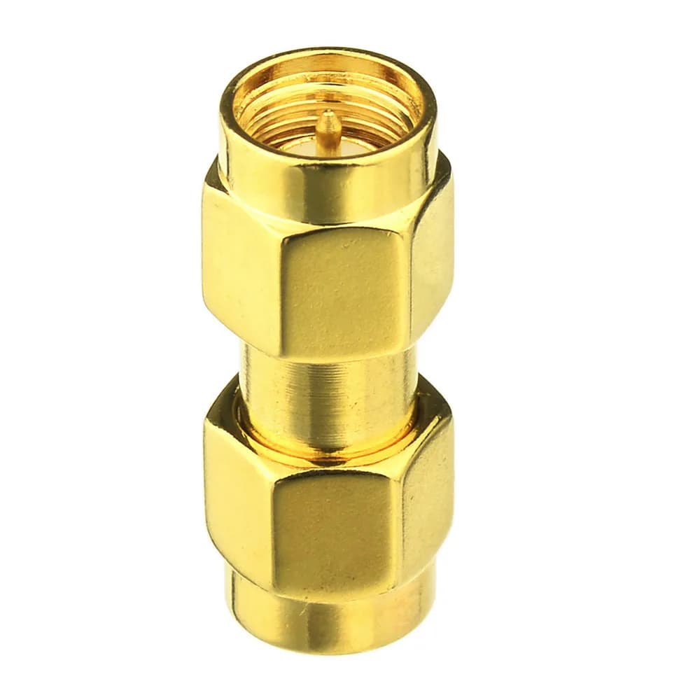 Adattatore SMA Superbat Spina SMA a maschio dritto WiFi GPS 4G LTE DAB + Adattatore antenna Connettore coassiale RF