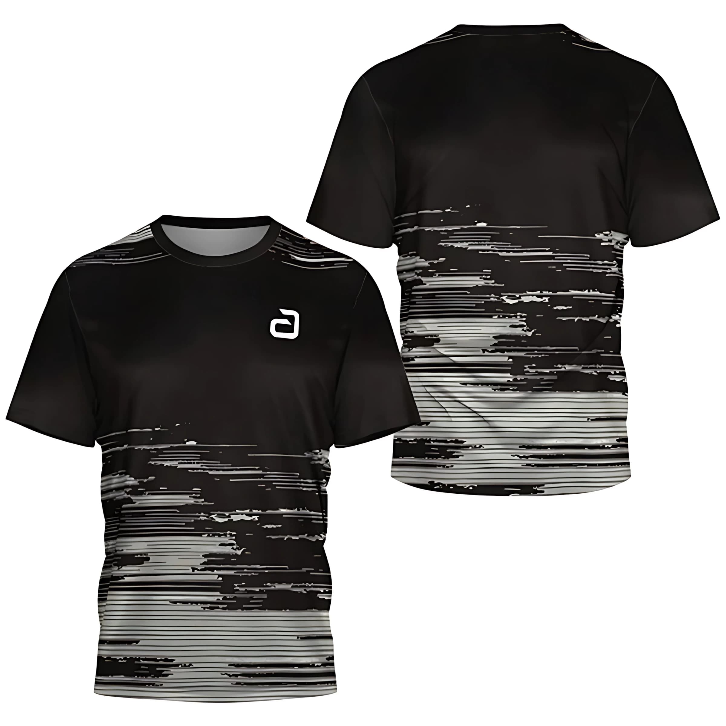 T-shirt da uomo di vendita calda da badminton e club di ping pong top camicie a maniche corte ad asciugatura rapida nell'estate 2025