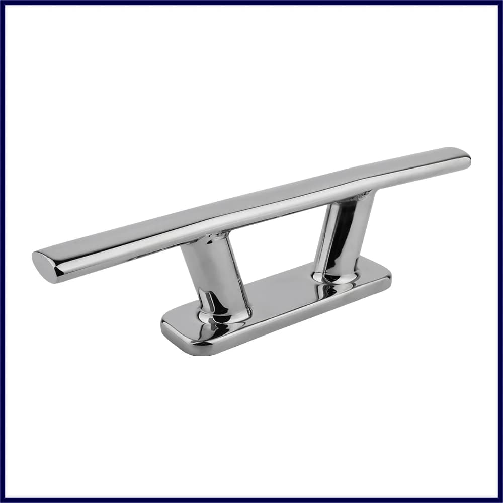 Ponte per dock per barche in acciaio inossidabile 316 6 "/8"/10 "/12" Base per corda per tacchette per linea di ormeggio Dissuasore per yacht marino Ponte per barche Corda Dock per ormeggio