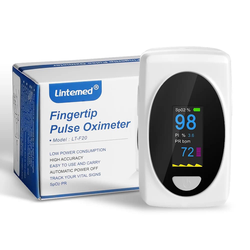 Pulse Oxygen saturation monitor in the blood Oxygen pulse, heart rate and oxygen meter with quick reading Spo2
