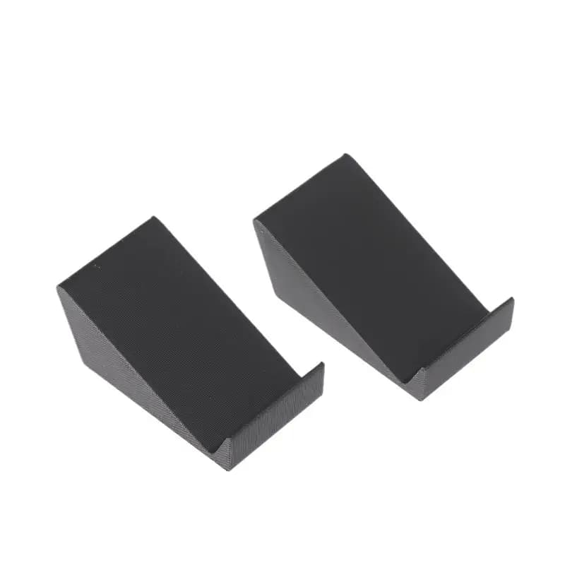 2 Pezzi Supporto Universale Regolabile per Monitor Desktop, Altoparlanti TV e Soundbar