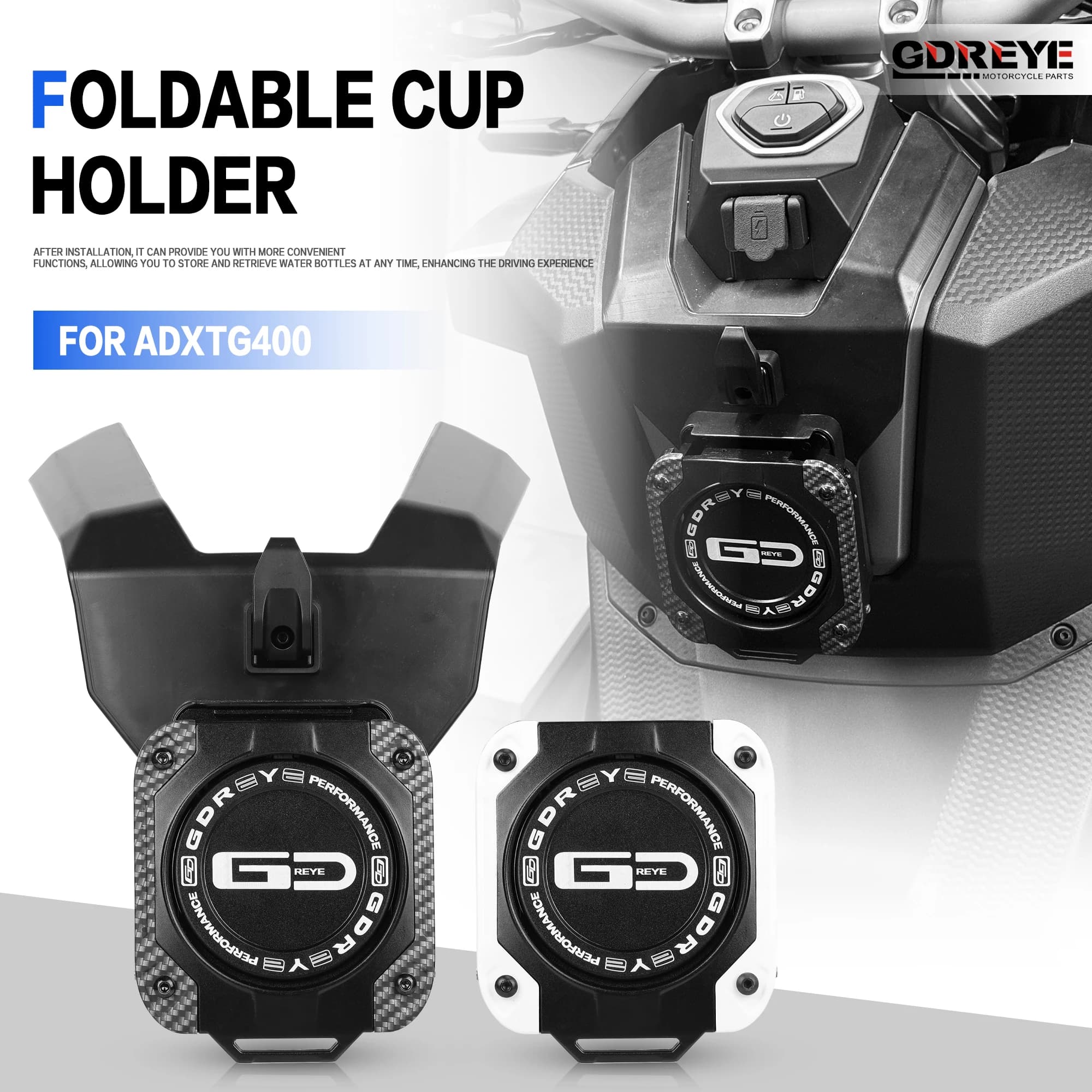 For SYM ADXTG 400 ADX GT400 Motorcycle ADXTG400 Aluminum Alloy Beverage Water Drink Cup Holde Water Bottle Drink Cup Holder