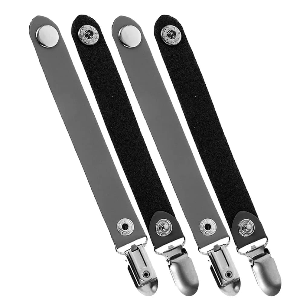 4Pcs Travel Hat Clips PU Hat Holder Clips for Backpack Straw Sun Hats Outdoor Uv Protection Travel Cap Clip