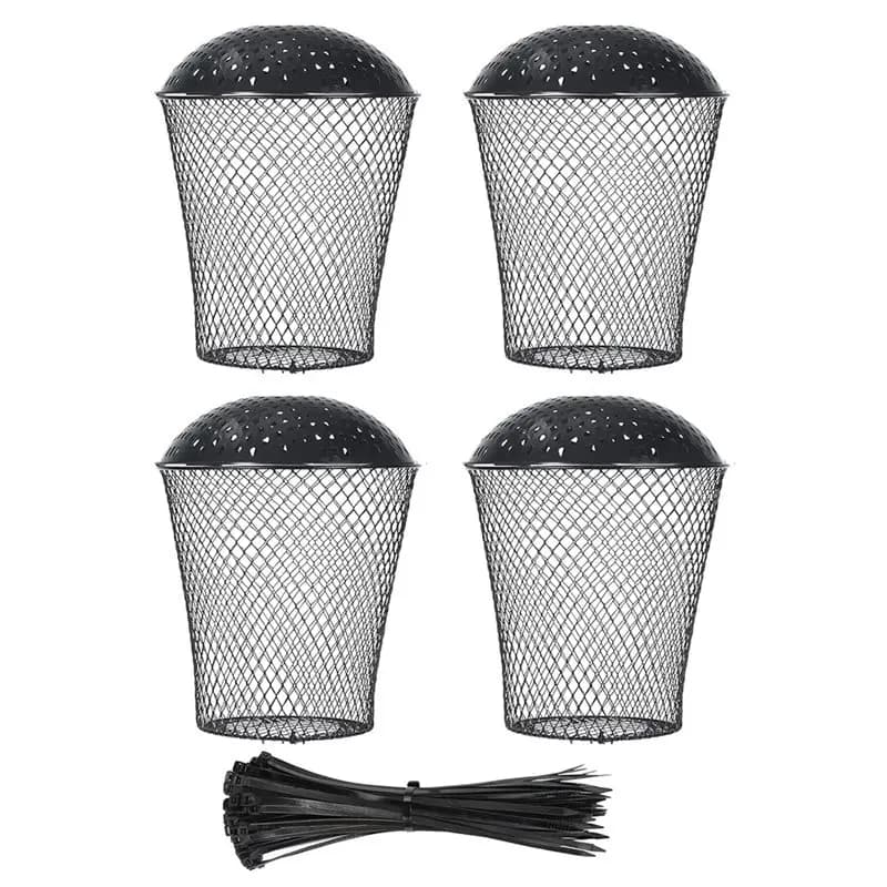 B23B 4 Pack Large Inground Worm Composter With Grid Lids Worm Compost Bin For Garden For Efficient Kitchen Waste Recycling