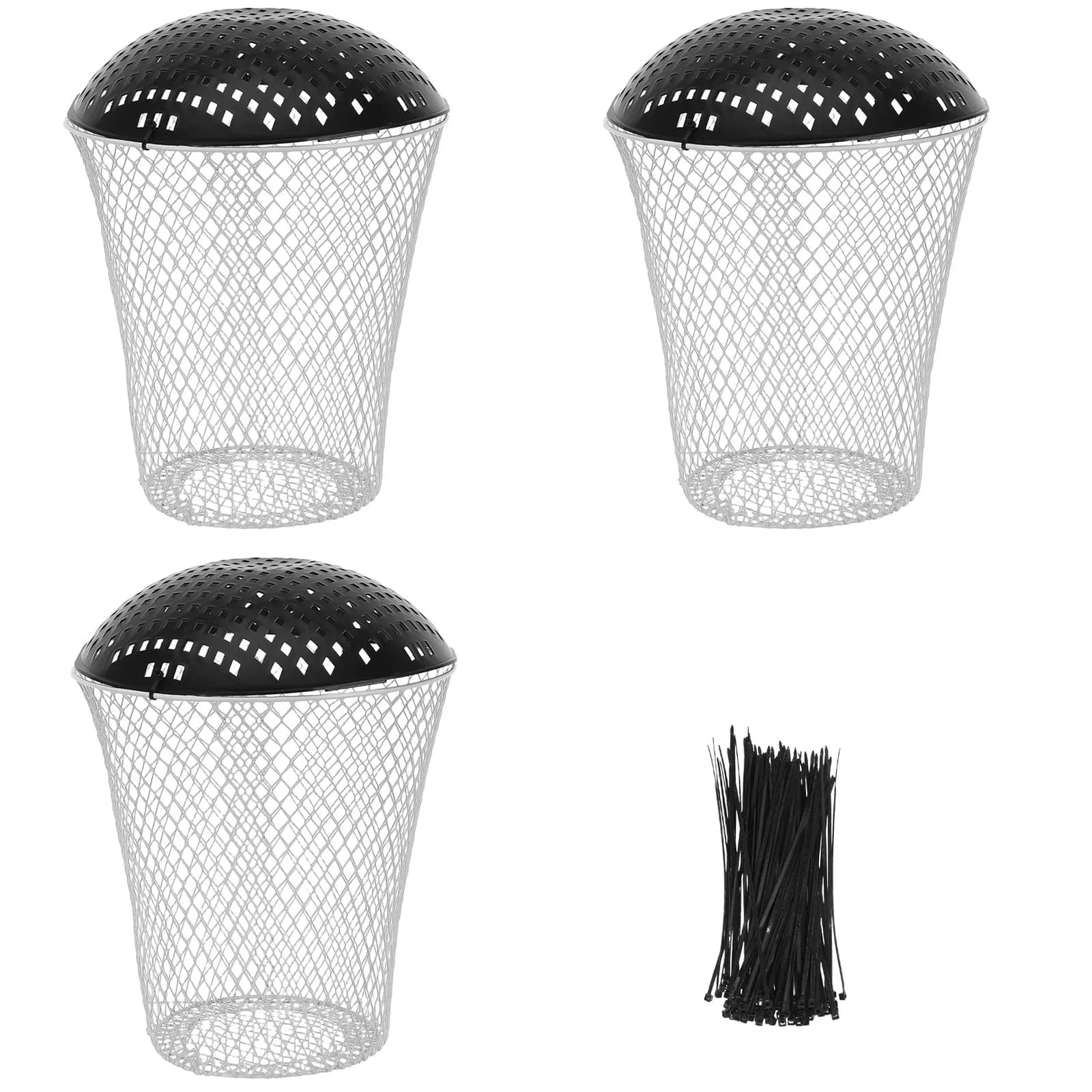 1Set in Ground Composter Outdoor Worm Compost Bin Ventilated Lid Small Worm Farming Bin Kitchen Food Waste Recycling Garden