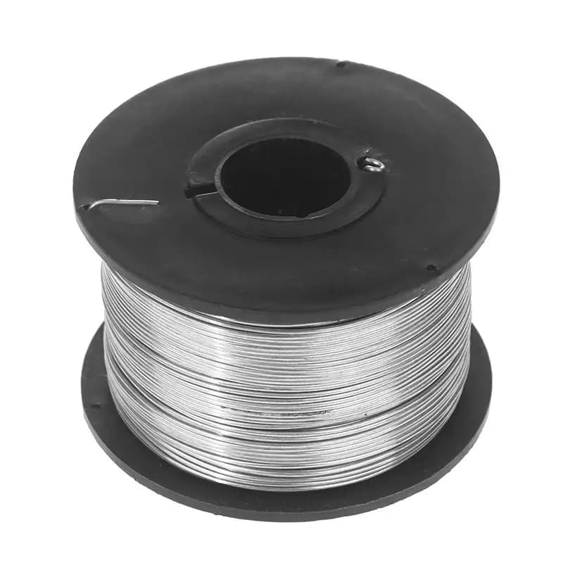 1/2/3 pz. Filo per legatura barre d'armatura in acciaio da 0,8 mm, lunghezza 110 m, per legatrice automatica