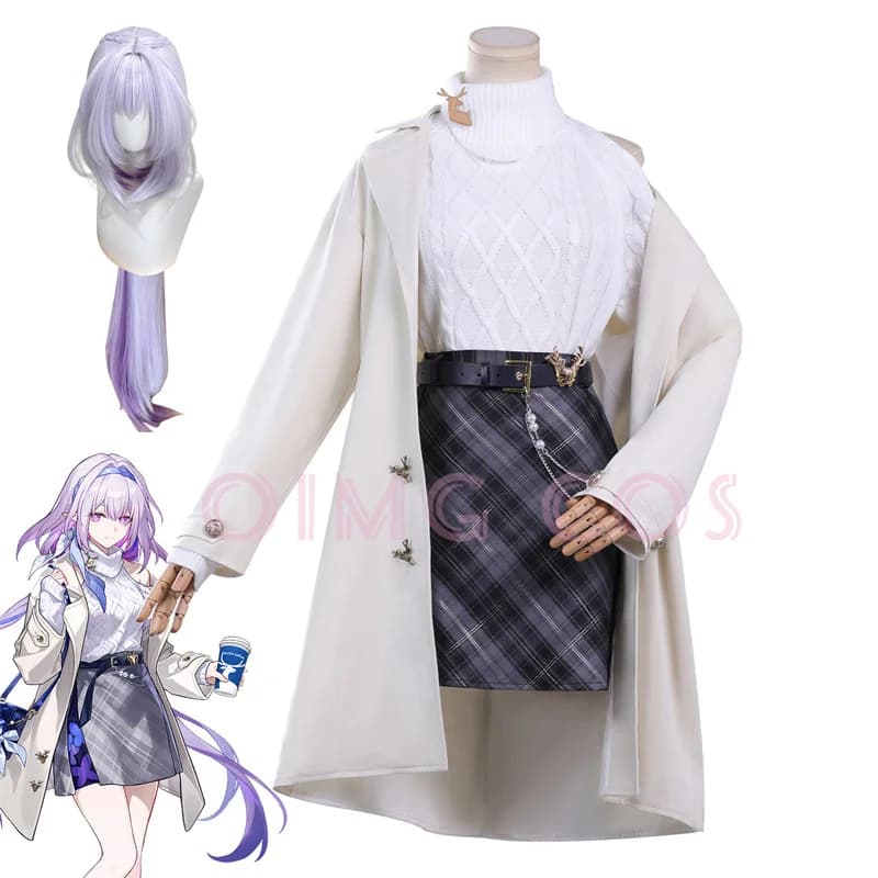 Honkai Star Rail Castorice Cosplay Costume Carnival Uniform Halloween Costumes Anime Women Game