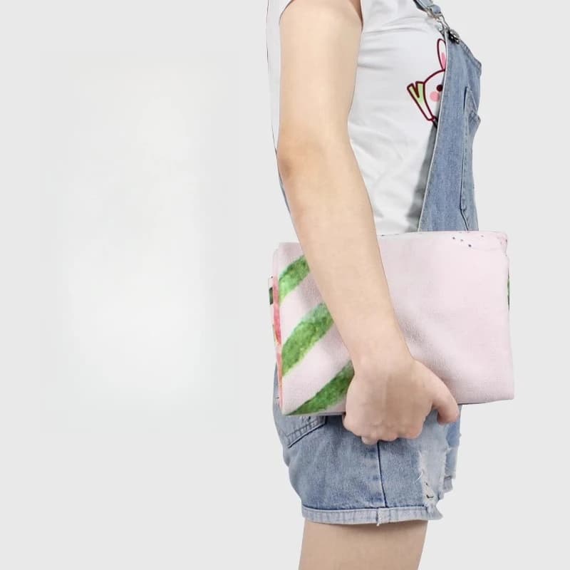 Copertura per tappetino da yoga premium: coperta pieghevole antiscivolo in pelle scamosciata con supporto in gomma naturale per viaggi e pratica in studio