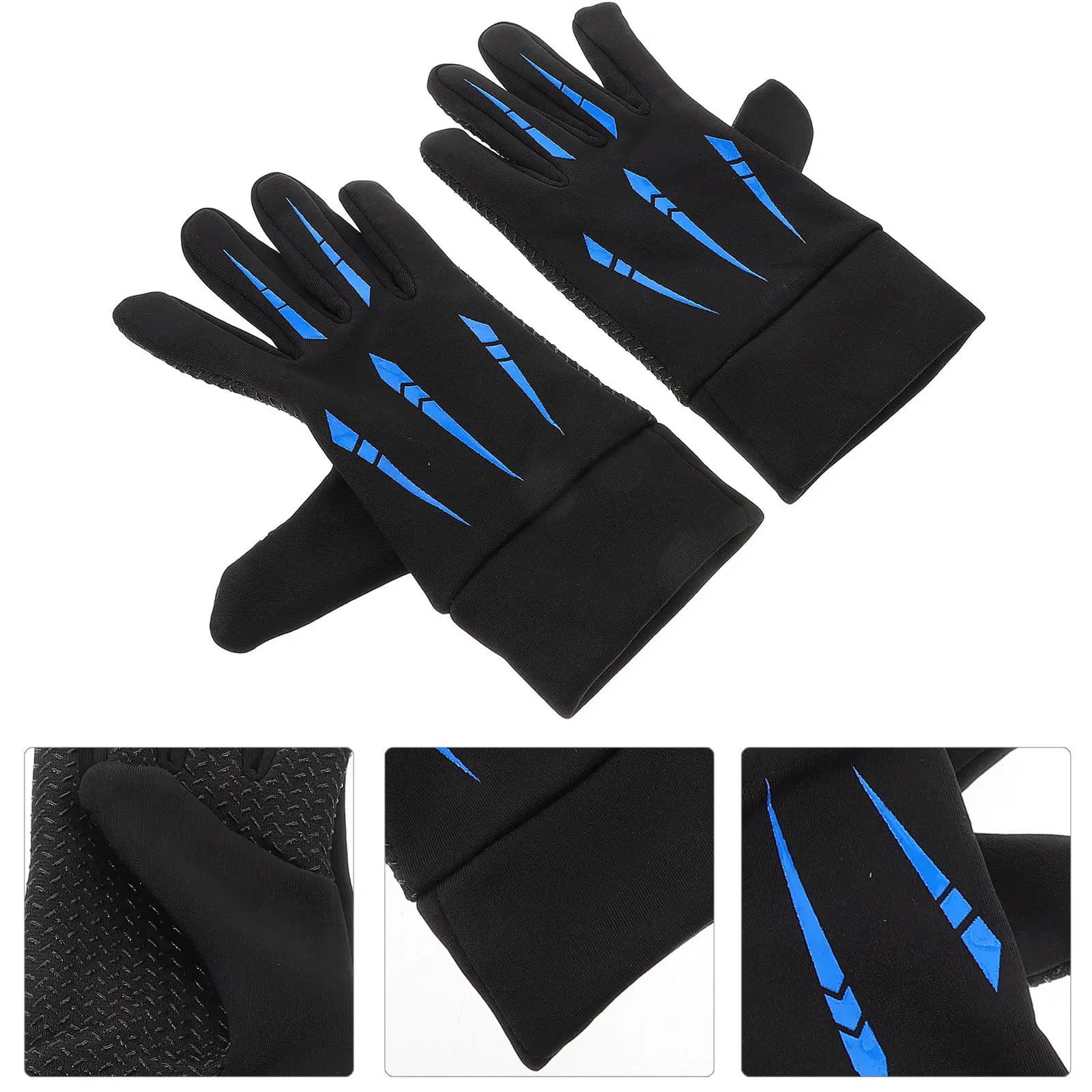 Guanti Invernali da Moto Antivento Impermeabili Compatibili con Touchscreen Termici Isolanti a Dita Intere per Climi Freddi