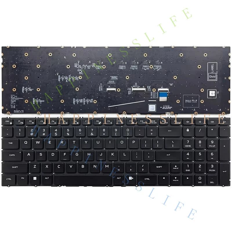 Y... New For Dell Alienware M18 R1 R2 P51E Cherry Mechanical US RGB Backlit Keyboard