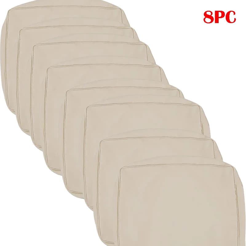 1-4 Pieces Sofa Pillow Lining Garden Pillow Lining Garden Pillow Sheet Waterproof Chair Seat Cover with Hinge