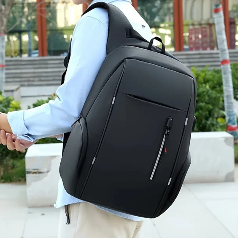 Men's Anti Theft 15 Inches Laptop Backpack, Large Capacity Business Bag, Travel Shoulder Bag, Multifunctional with USB Backpacks