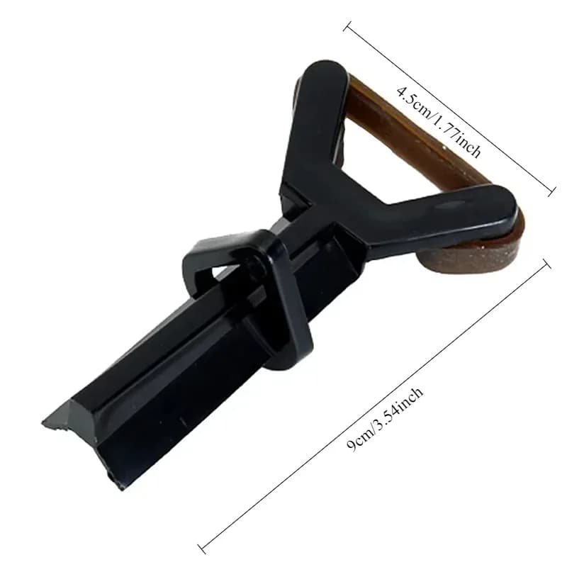 Morsetto per stecca da biliardo in plastica per biliardo, per colla sulla punta, strumento di riparazione per fissaggio, per accessorio di ricambio per biliardo e snooker