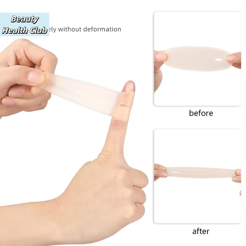 【1 pezzo di cerotto protettivo in silicone per le dita, compressione, impermeabile, per alleviare il dolore alle dita, benda morbida e traspirante】