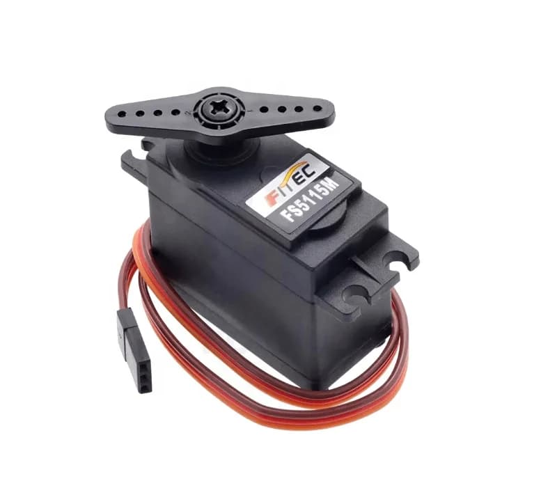 Servomotore digitale standard con ingranaggi in metallo da 15 kg da 180 gradi per auto RC JR modello RC elicottero barca per Arduino UNO robot fai da te