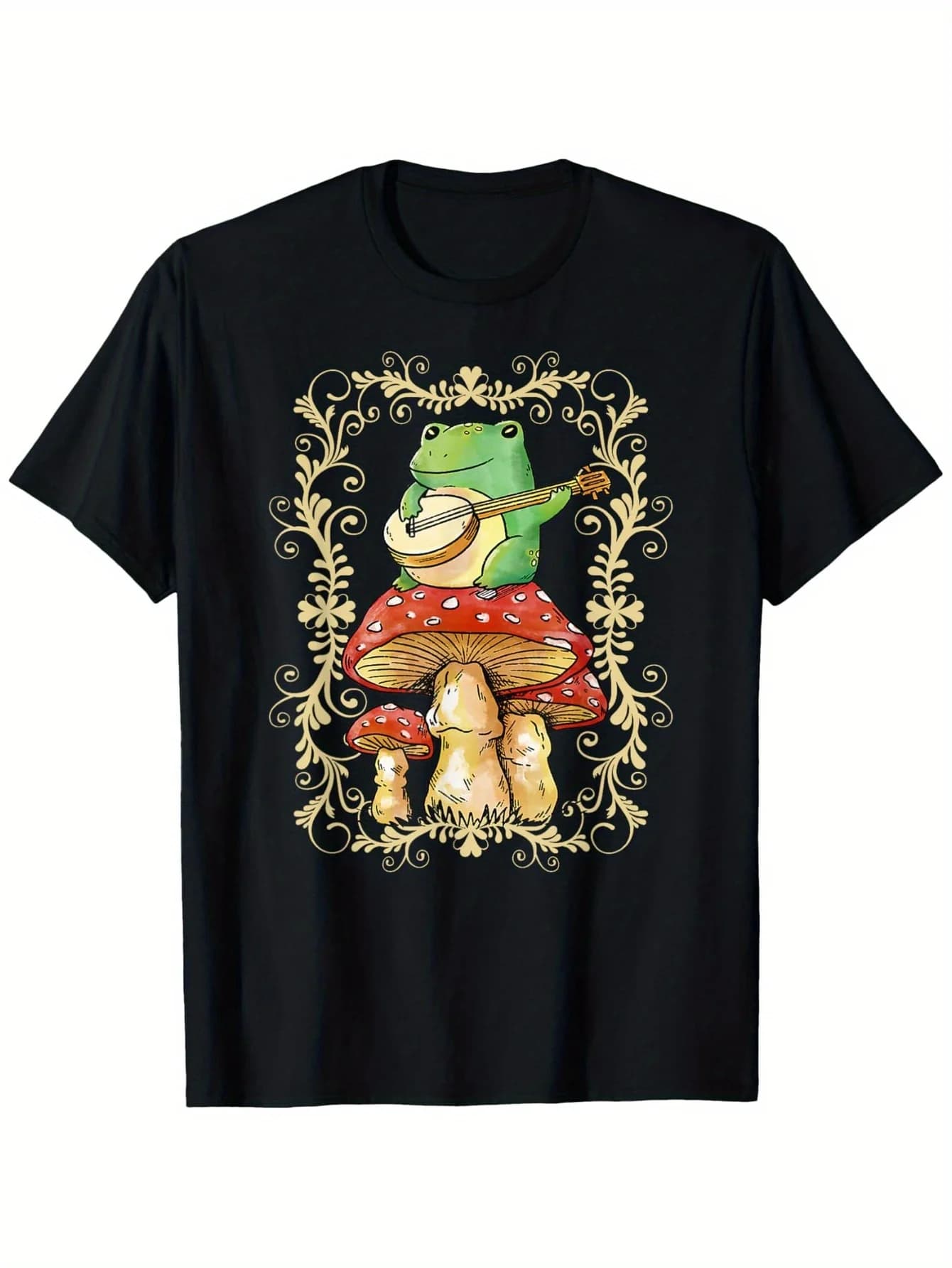 T-shirt Baphomet Buddha - Morbido cotone unisex, girocollo leggero, abbigliamento fitness/casual