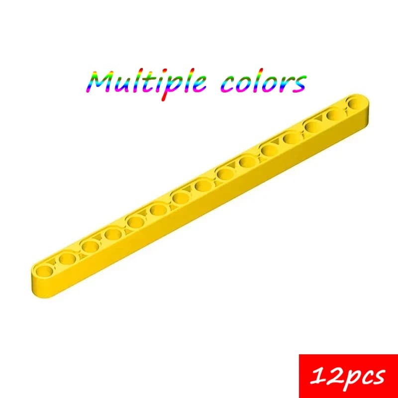 12PCS High-Tech Assemblare Particelle 32278 1x15 Fascio 64871 Mattoni Building Block Parte High-Tech Sostituibile Per I Bambini
