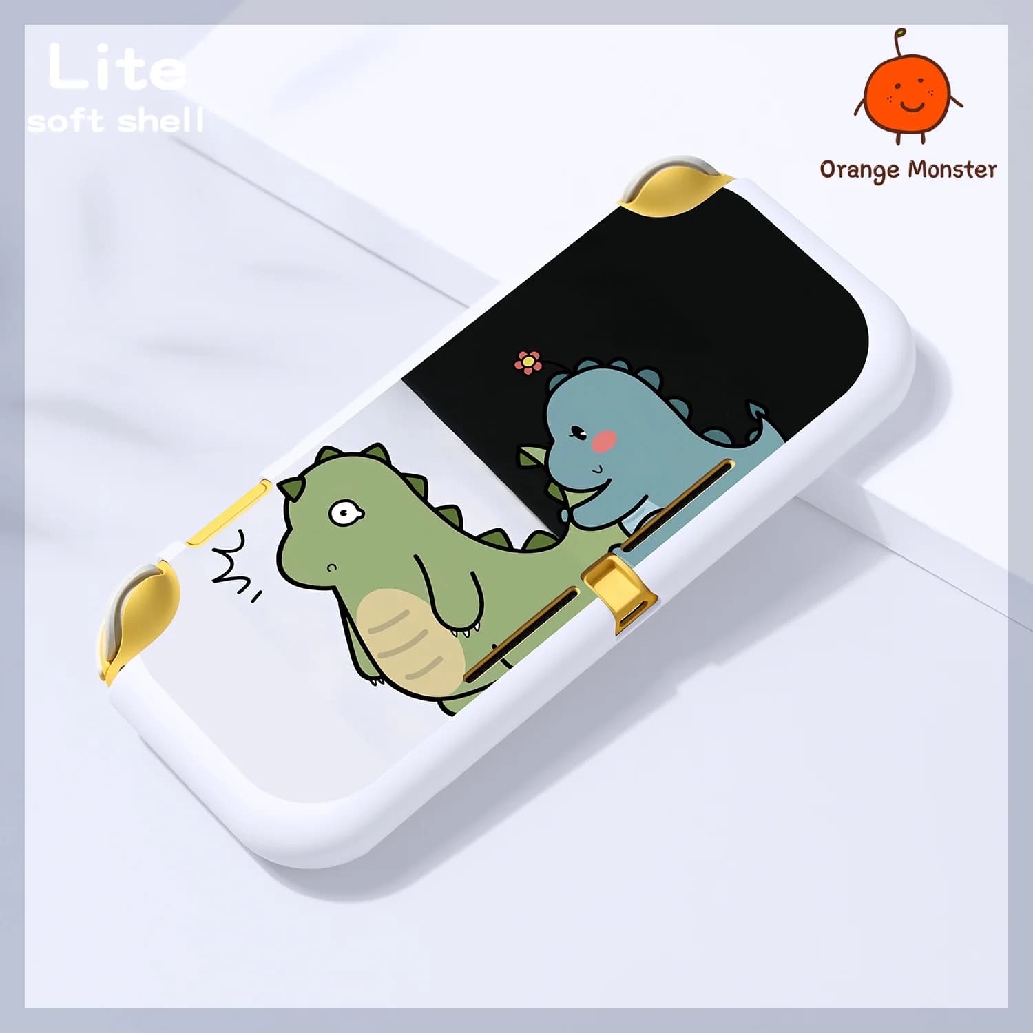 Custodia da trasporto per cartoni animati Dinosaur Friends per Nintendo Switch/Oled/Lite custodia morbida protettiva accessori per giochi Anti-goccia