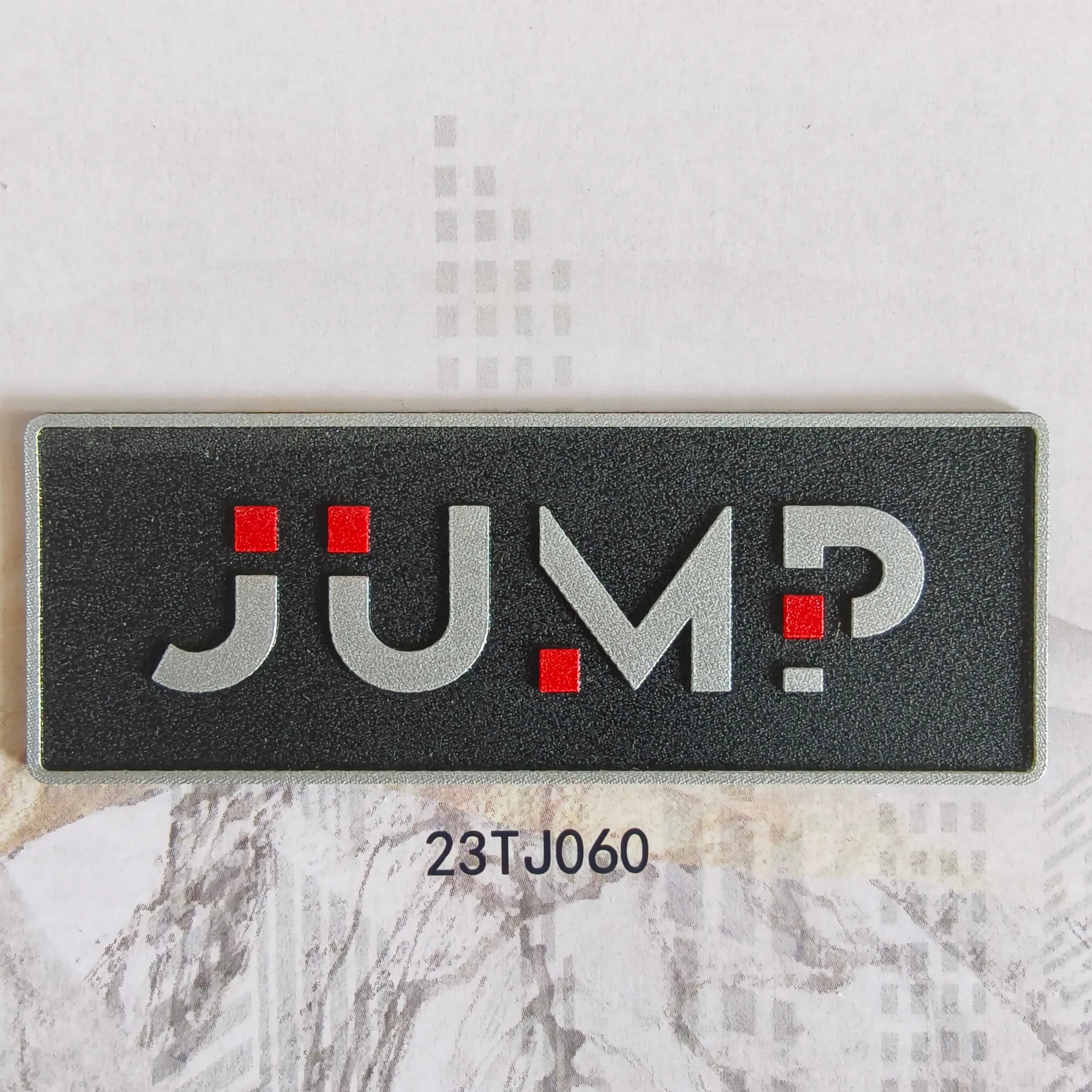 Custom High Density 3D Silicon Logo Stickers Heat Transfer Printing Labels for Garments Factory Direct