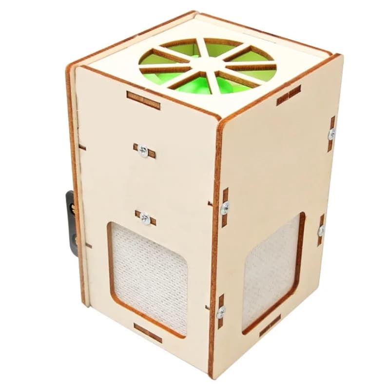 DIY Air Purifier Kit for Kids - STEM Education Science Experiment Small Maker Technology Invention Manual Assembly Puzzle Toy
