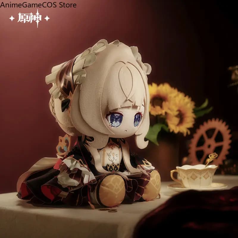 Anime Genuine Official Genshin Impact Sandrone Sitting Plush Doll Cosplay Dress Up Toys Kawaii Cotton Figure Birthday Gift