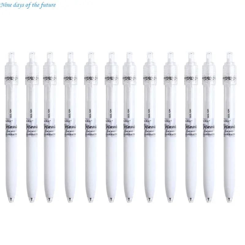 12 pezzi penna gel antistress punta da 0,5 mm penna gel retrattile asciugatura rapida per prendere appunti quotidiani per