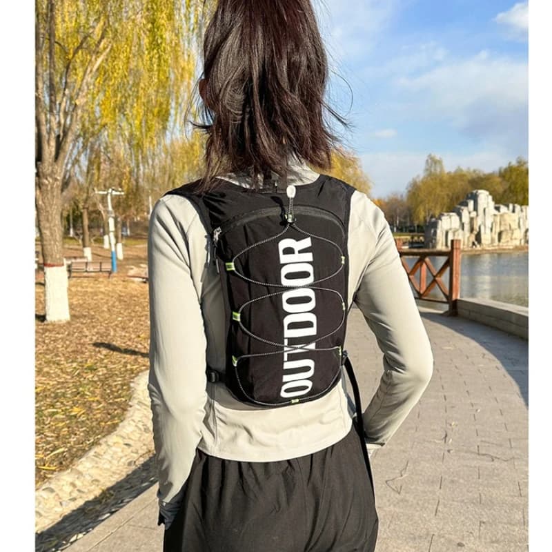 5L Universal Cycling Backpack for Marathon, Open Sports Hydrating Bag, Cycling Equipment