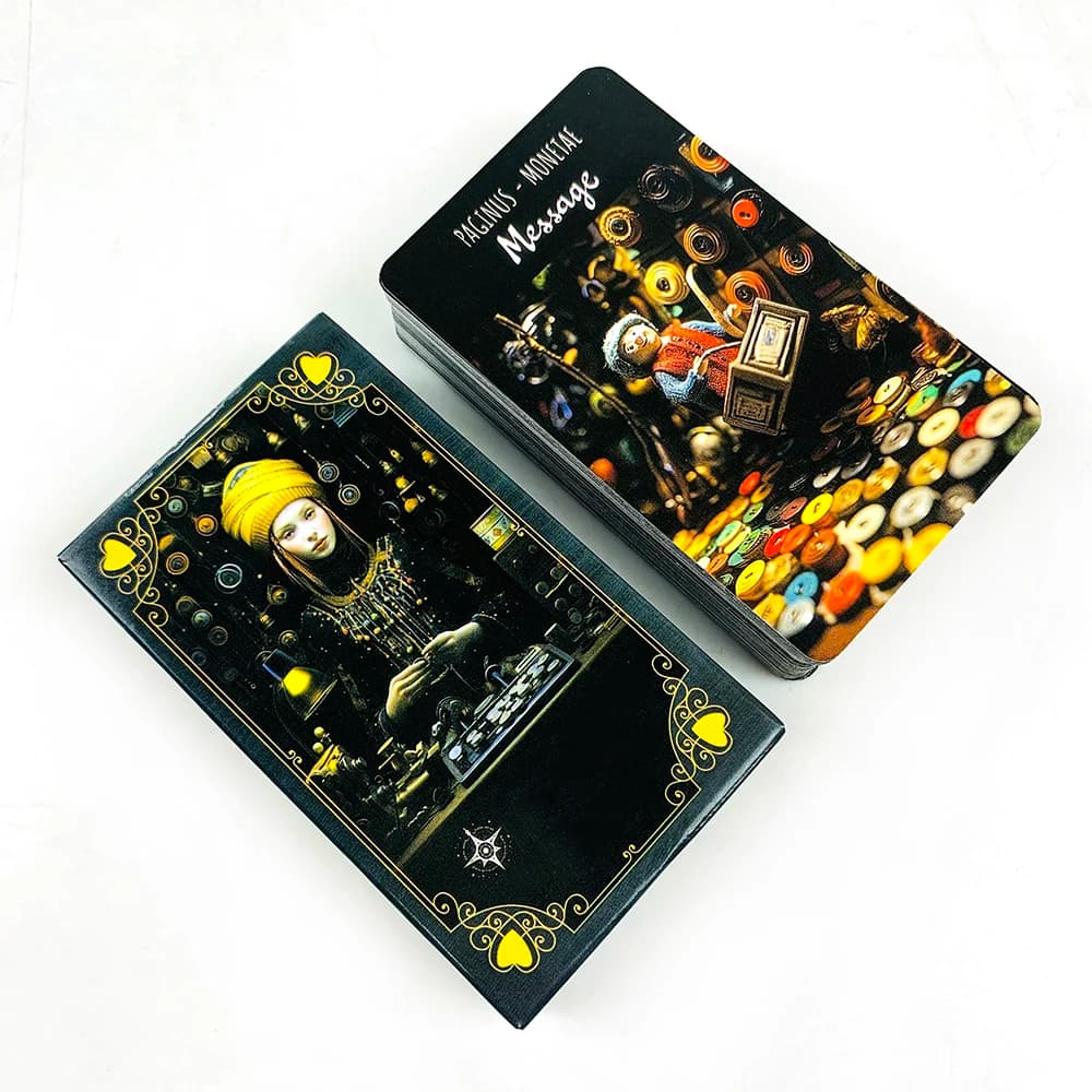 New Tarot Deck Oracle Card Fate Divination Leisure Entertainment Family Gatherings Tarot Card Game For Beginners & Pros